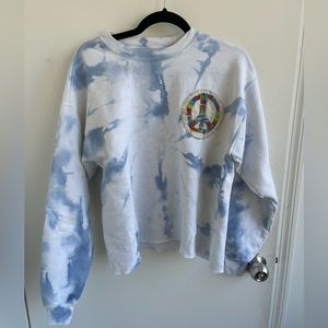 tie dye sweatshirt